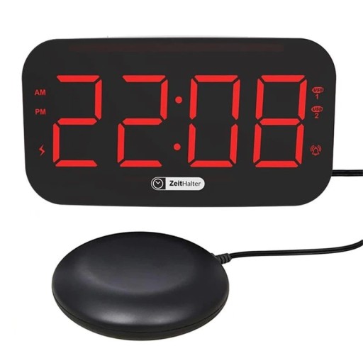 Horloge avec alarme vibrante