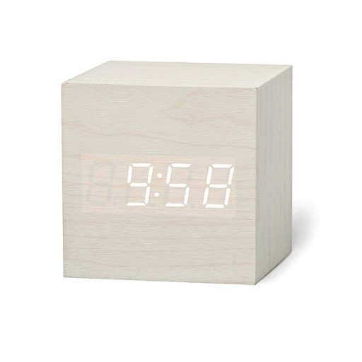 Horloge de bureau en bois