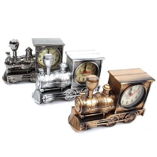 Horloge de bureau locomotive