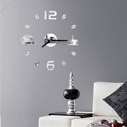 Horloge murale autocollante G1631