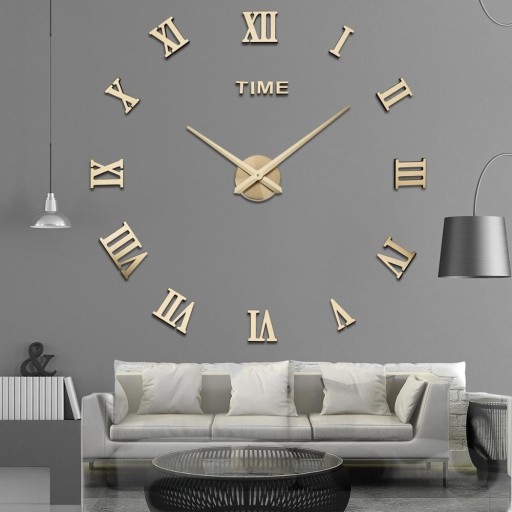 Horloge murale autocollante G1687