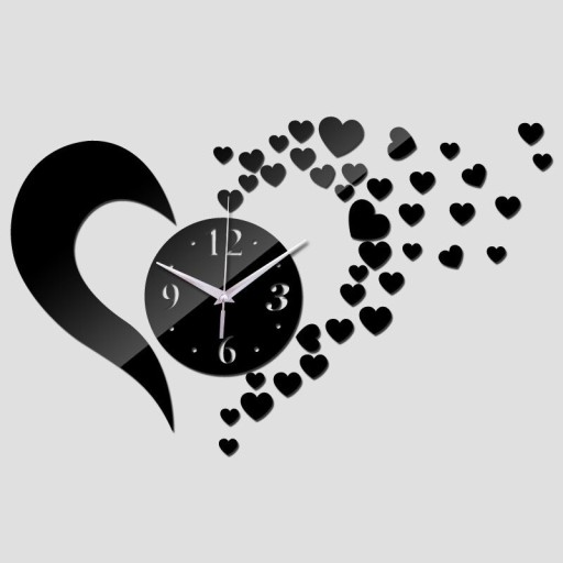 Horloge murale autocollante G1830