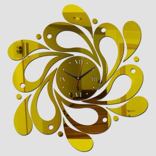 Horloge murale autocollante G2057