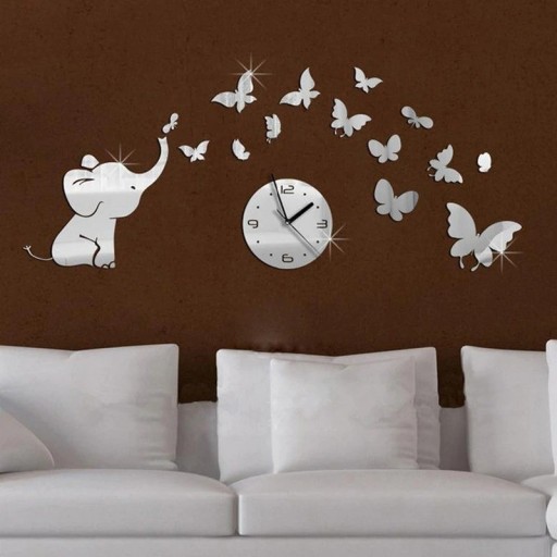 Horloge murale autocollante G2116