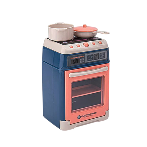 Horno Infantil 15 x 8,5 x 9 cm Dispositivo de Cocina Simulador Juguete para Cocina Infantil Juguete Realista para Hornear y Cocinar