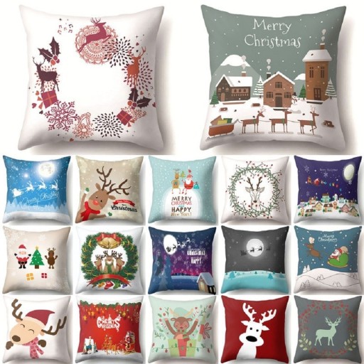 Housse de coussin de Noël A1