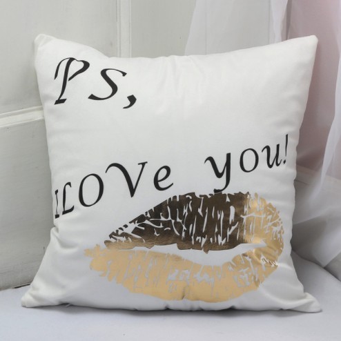 Housse de coussin - Je t'aime