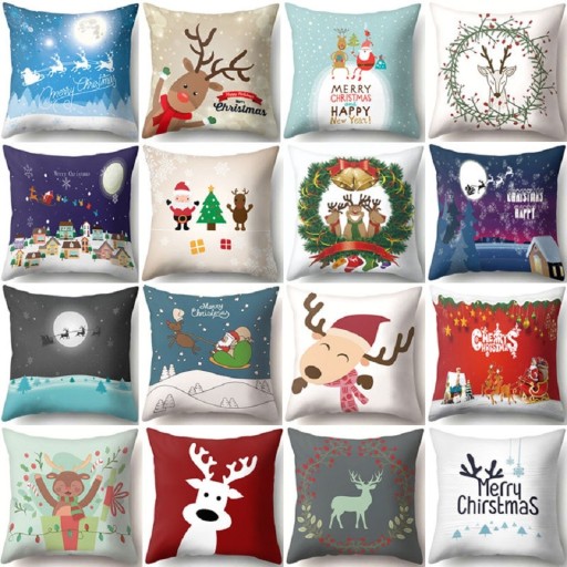 Housse de coussin Noël