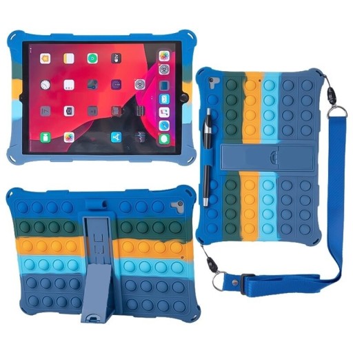 Housse de protection avec une sangle pour Apple iPad 9,7" (2017/2018)