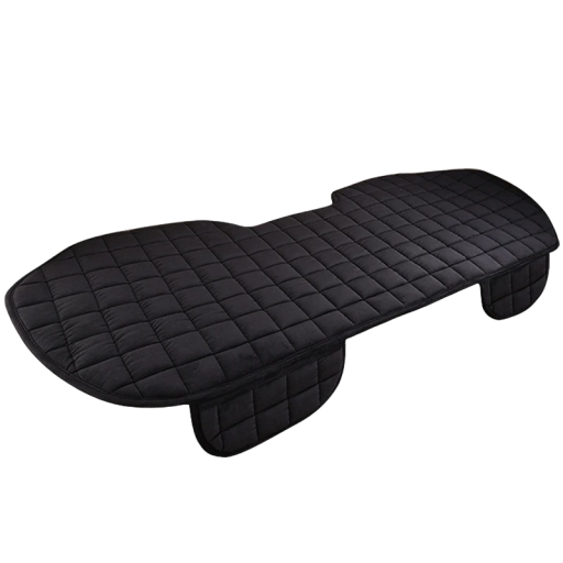 Housse de siège arrière en peluche d'hiver Housse chaude pour sièges arrière de voiture 131 x 50 cm