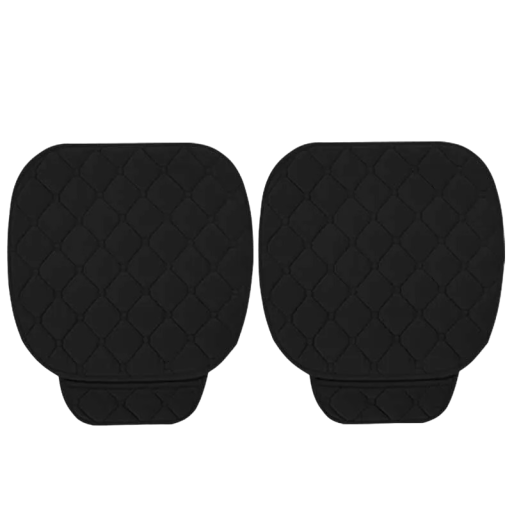 Housse de siège auto chaude Coussin de siège auto Housse de siège de voiture 2 pcs