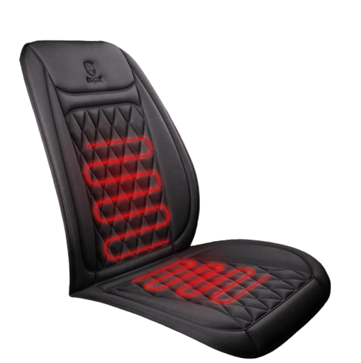 Housse de siège chauffante Housse de siège chauffante en coton pour voitures 12 - 24V
