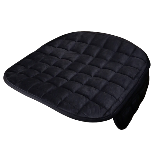 Housse en peluche d'hiver pour siège avant de voiture Housse chaude pour siège avant de voiture Protecteur de siège antidérapant Taille