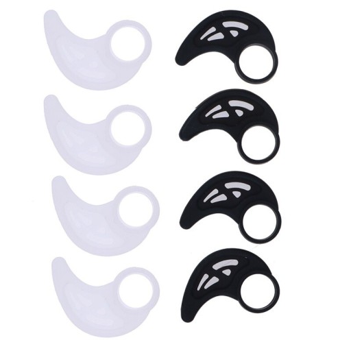 Housse en silicone pour écouteurs avec crochet 4 pièces