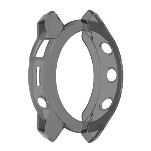 Housse pour montres Garmin Fenix 6X et 6X Pro Étui de protection pour le boîtier de 54 mm Housse flexible transparente en TPU pour montres connectées Garmin