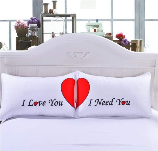 Housses de coussin - JE T'AIME, J'AI BESOIN DE TOI
