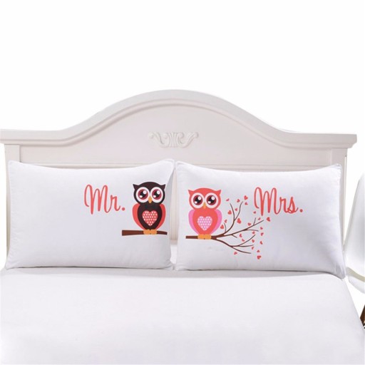 Housses de coussin pour les amoureux
