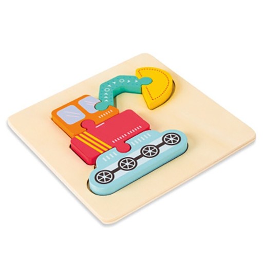 Houten inlegpuzzel J38