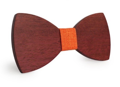 Houten vlinderdas J632