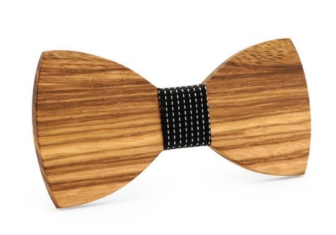 Houten vlinderdas J6427