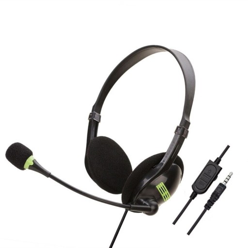 Hovedtelefoner 3,5 mm jackstik / USB