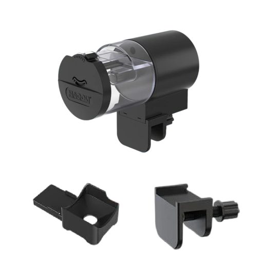 Hrănitor automat pentru acvariu 100 ml Interval 12 ore sau 24 h Dozaj reglabil Instalare ușoară Hrănitor pentru acvariu Pentru pești și broaște