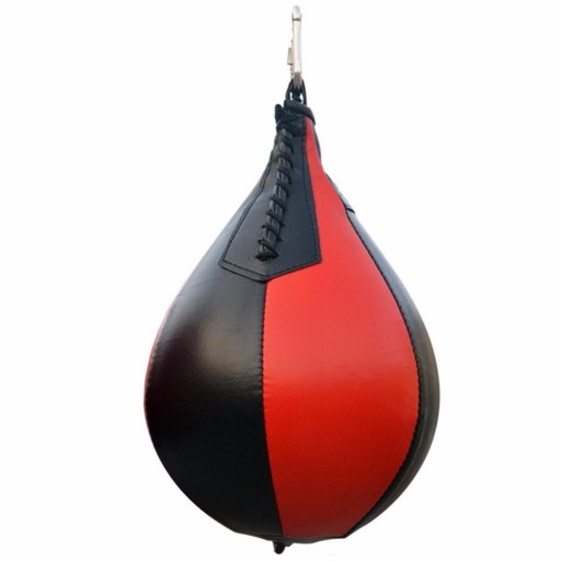 Hruška de boxeo speed ball para entrenamiento físico y práctica de golpes Suspensión mediante mosquetón de acero inoxidable Material duradero PU