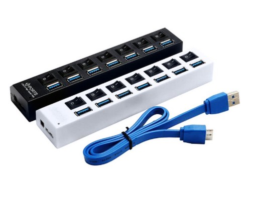 Hub portatile ad alta velocità con 7 porte per J1581