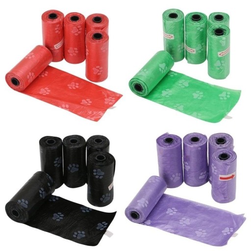 Hundeafføringsposer 5 ruller