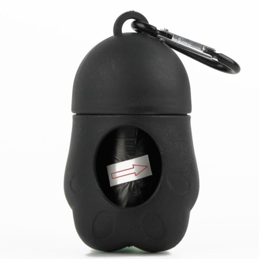 Hundekotbeutel-Etui in Pfotenform