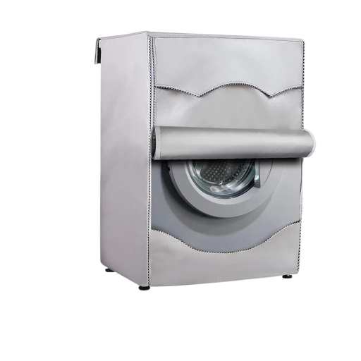 Husă de protecție impermeabilă pentru mașina de spălat frontală argintie 85 × 60 × 60 cm Protecție împotriva prafului, soarelui, umidității și murdăriei