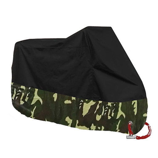 Husă impermeabilă pentru motociclete 220–230 cm Husă de protecție pentru exterior din poliester Protecție împotriva ploii, zăpezii, prafului, radiațiilor UV Prelata de călătorie