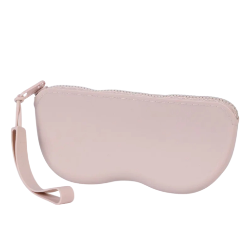 Husa moale din silicon pentru ochelari 17x8x3 cm Pungă cosmetică impermeabilă Cu fermoar pentru monede Geantă rezistentă la praf pentru femei și fete