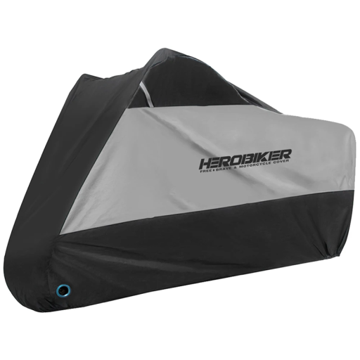 Husa moto impermeabila 220-230 cm Husa moto din poliester Prelata de exterior impotriva ploii si prafului Protectie pentru motociclete mari