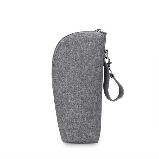 Husă termică izolată pentru biberon 22 x 8 cm Husă termică gri pentru cărucior Husă de călătorie pentru biberon Fără accesorii