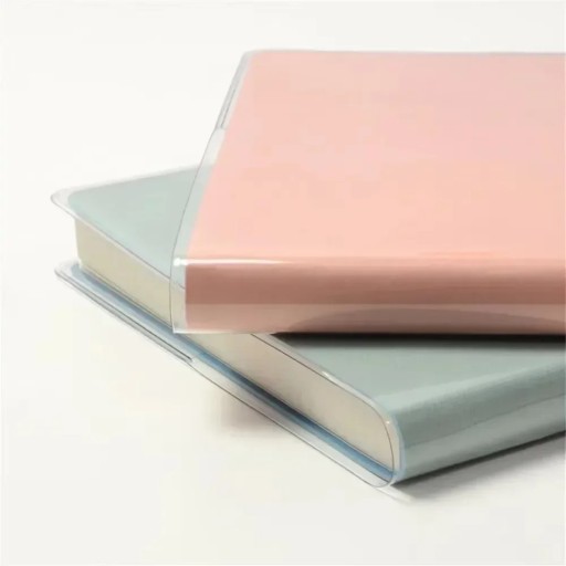 Husa transparentă rezistentă la apă pentru caiet A5 210 x 148 mm capac de protecție din plastic pentru caiet, agendă și notițe