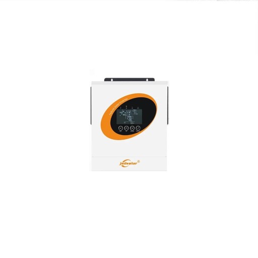 Hybrid-Solarkonverter 6,5 kW 48 V MPPT-Ladung 120 A und PV-Eingang 9000 W sowie 500 V DC-Ausgang 220-240 V AC orange-weiß mit WiFi
