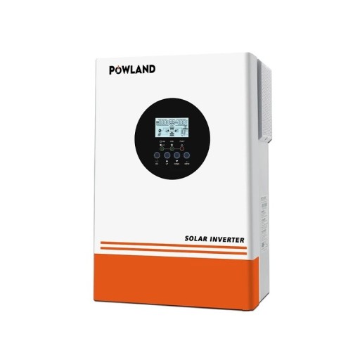 Hybrid solcelleomformer 6,2 kW 48 V udgang 220/230 V AC opladning 120 A og PV felt 6500 W i 60-500 V DC parallelt 12 stk hvid med WiFi modul