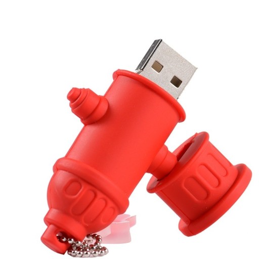 Hydrant mit USB-Stick