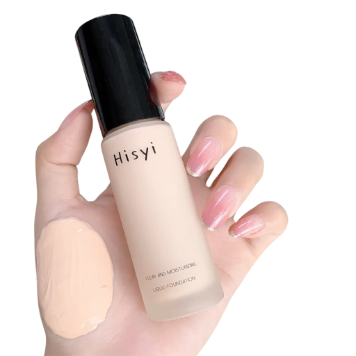 Hydraterende vloeibare foundation 30ml in 3 lichte tinten met dekkende werking voor een natuurlijke en langdurige uitstraling van de huid zonder oxidatie