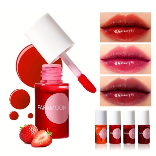 Hydrating Waterproof Liquid Lipstick 5 ml Long-Lasting Effect Beautiful and Full Lips Gentle Application Lips Protected from Drying Resistant to Water and Sweat