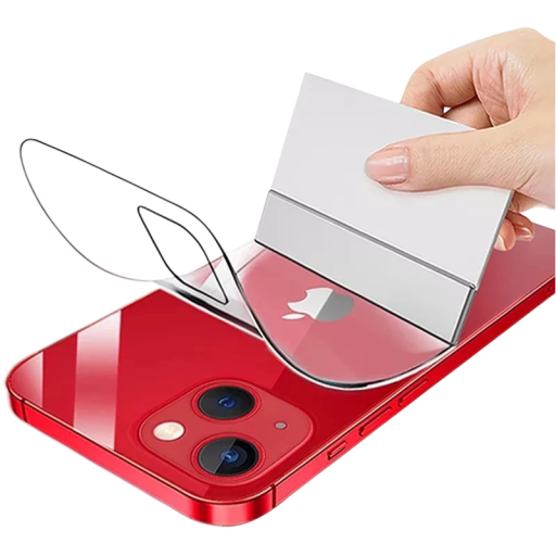 Hydrogelová ochranná fólia pre iPhone 15 Plus na zadnú stranu telefónu číra 4ks