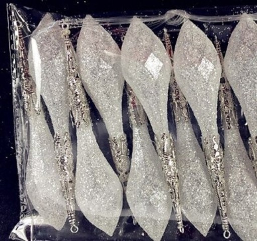 Icicle Christmas Decoration 6 pcs