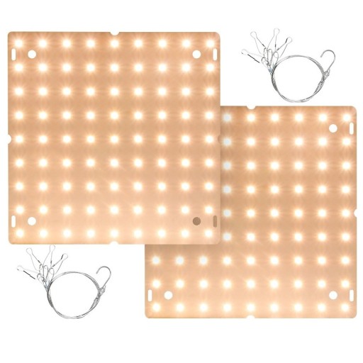Iluminación para cultivo doméstico 81 LED 1000 W 2 uds.