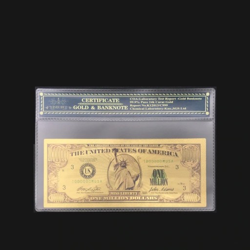 Imitace dolarové bankovky