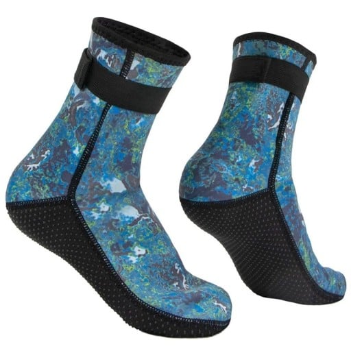 Încălțăminte de apă 3 mm Șosete din neopren antiderapante cu curea Unisex Pentru scufundări, snorkeling, înot și sporturi nautice Pentru plajă, mare și piscină