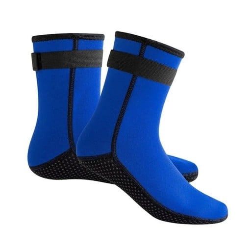 Încălțăminte de apă unisex cu talpă antiderapantă Curea pentru gleznă Material din nylon Pentru înot, snorkeling, scufundări și sporturi acvatice