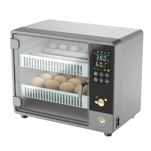 Incubatrice Digitale Automatica per 24 Uova con Display Touch 220 V