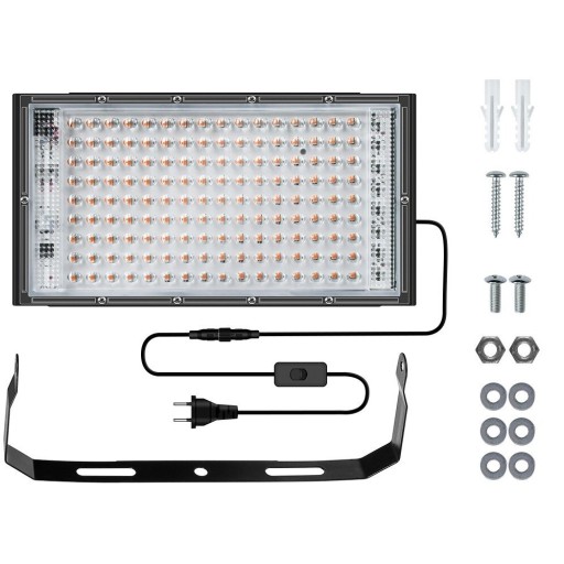Indendørs vækstlys 144 LED 200W