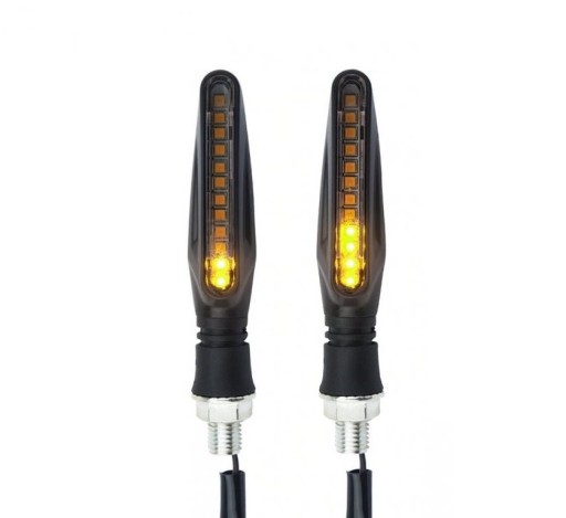 Indicatori LED per moto 2 pz